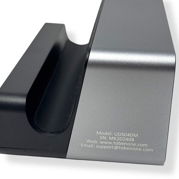 TobenONE USB-C Docking Stand Station For Macbook Pro Air Dual 4k 60Hz 2.5Gbps - Picture 8 of 10